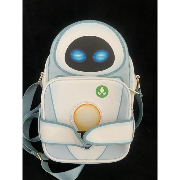 Loungefly Disney Pixar WALL-E EVE with Boot Crossbody Bag Collector's Item Rare - Picture 9 of 9
